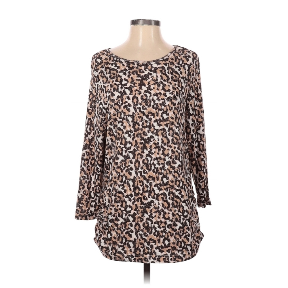 bonnie evans | Leopard Print Tunic Top